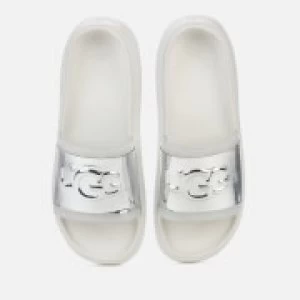 Image of UGG Womens Hilama Slide Sandals - White - UK 8