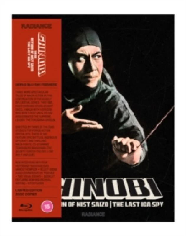 Image of Shinobi: Siege/The Return of Mist Saizo/The Last Iga Spy Bluray 5060974682515
