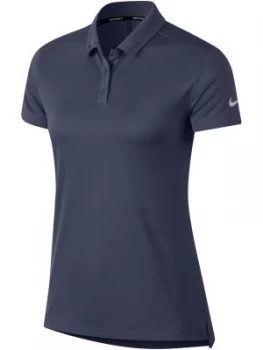 Image of Nike Golf Dry Short Sleeve Polo Blue