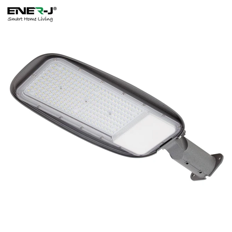 Image of ENER-J 200W HighLumen LED Streetlights with Adjustable Arm 3yrs warranty in Grey Grey Unisex