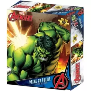 Image of Hulk 3D Puzzle 500 piece
