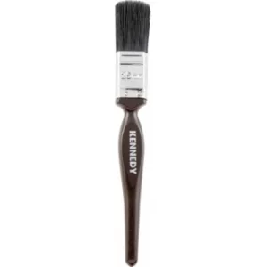 Image of Kennedy Flat Paint Brush, Natural Bristle, 1IN.- you get 5