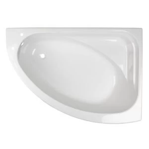 Image of Cooke Lewis Strand RH Acrylic Corner Bath L1495mm W1060mm