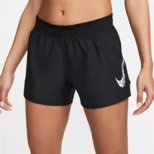 Image of Nike Swoosh Shorts - Black