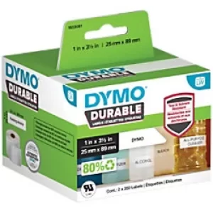 Image of Dymo 2112285 LabelWriter Durable Labels 25mm x 89mm