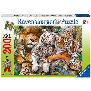 Image of Ravensburger Big Cat Nap Jigsaw Puzzle - 200XXL Pieces