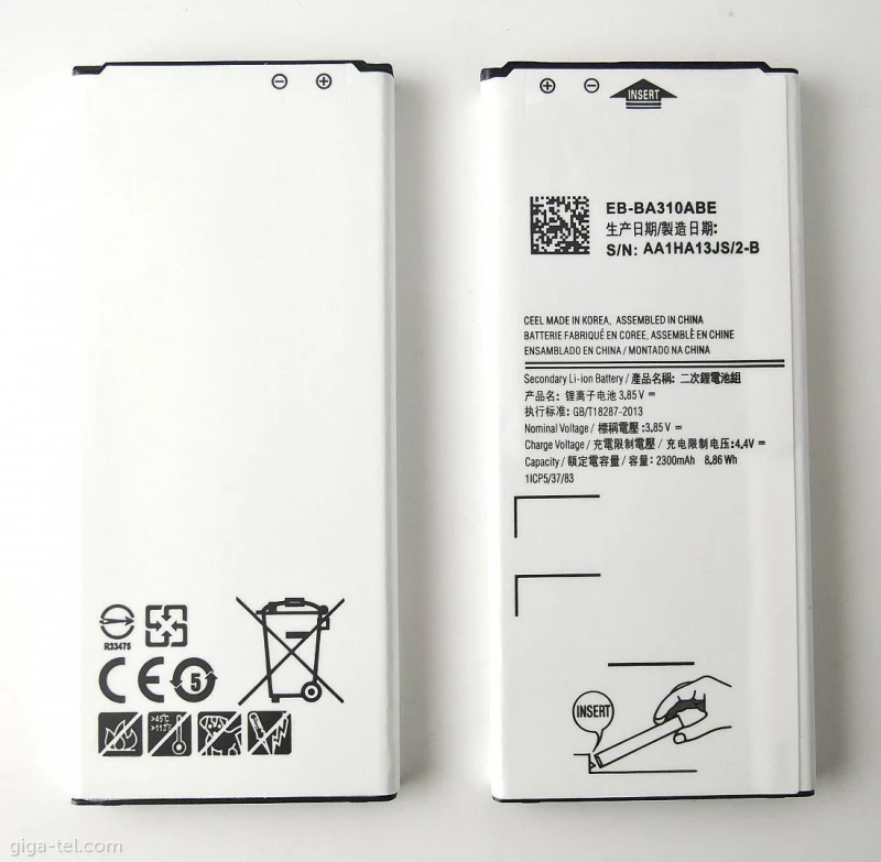 Image of CoreParts MOBX-BAT-SMA320SL mobile phone spare part Battery Black