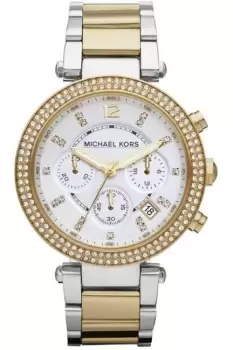 Image of Ladies Michael Kors Parker Chronograph Watch MK5626