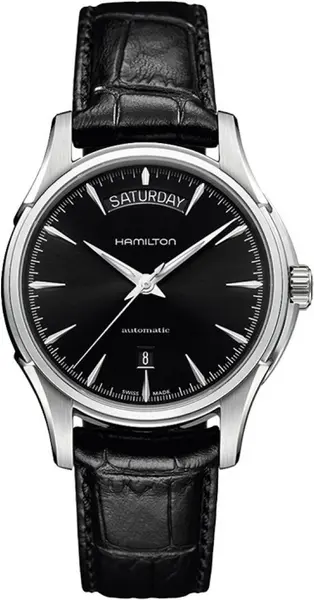 Image of Hamilton Watch American Classic Jazzmaster Day Date Auto - Black HM-487