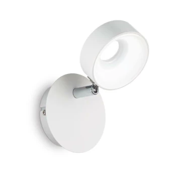 Image of Ideal Lux Oby - LED 1 Light Wall Light White