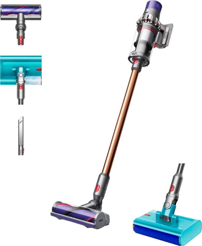 Image of Dyson V10 Submarine Wet & Dry Cleaner - Blue / Silver