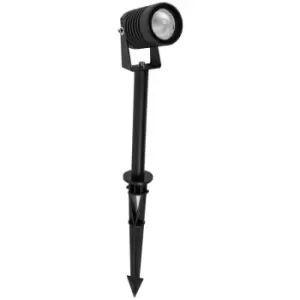 Image of Courtenay 45cm Outdoor Spike Black Aluminium, Glass LED 5W 378Lm 3000K IP65 - Merano