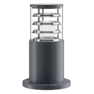 Image of Bronx Outdoor Pedestal Light Grey, IP54