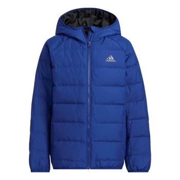 Image of adidas Frosty Winter Jacket Kids - Victory Blue / Black