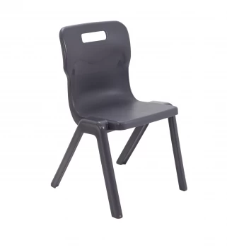 Image of Titan One Piece Chair Size 5 - 430mm Seat Height - Charcoal