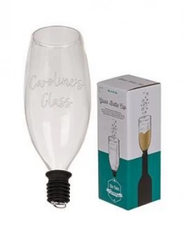 Image of Personalised Bottle Top Prosecco Glass