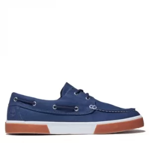 Image of Timberland Union Wharf 2.0 Ek+ Boat Shoe For Men In Navy, Size 11