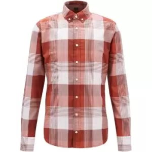 Image of Boss Mabsoot Shirt Mens - Red