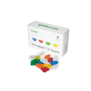 Image of Versapak Pull Seal Versalite Numbered White Pack 1000