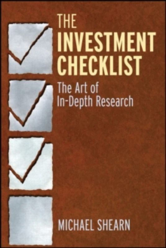Image of The Investment Checklist : The Art of In-Depth Research Paperback / softback