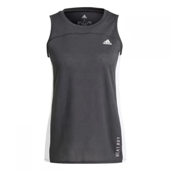 Image of adidas Heat Ready Tank Top Womens - Black/White