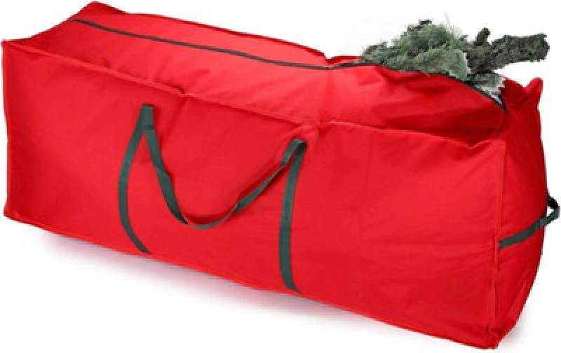 Image of Outdoor Living (NW) Ltd Christmas Xmas Tree Decoration Zip Up Sack Fabric Storage Bag