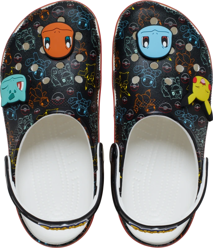 Image of Crocs Unisex Pokemon Classic Clogs Multi W7/M6
