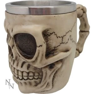 Image of Grinning Skull Tankard Large 18.5cm