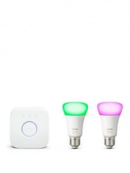 Image of Philips Hue White & Colour Ambiance Mini Starter Kit (E27)
