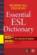 Image of mcgraw hill education essential esl dictionary 9 000 words for learners of