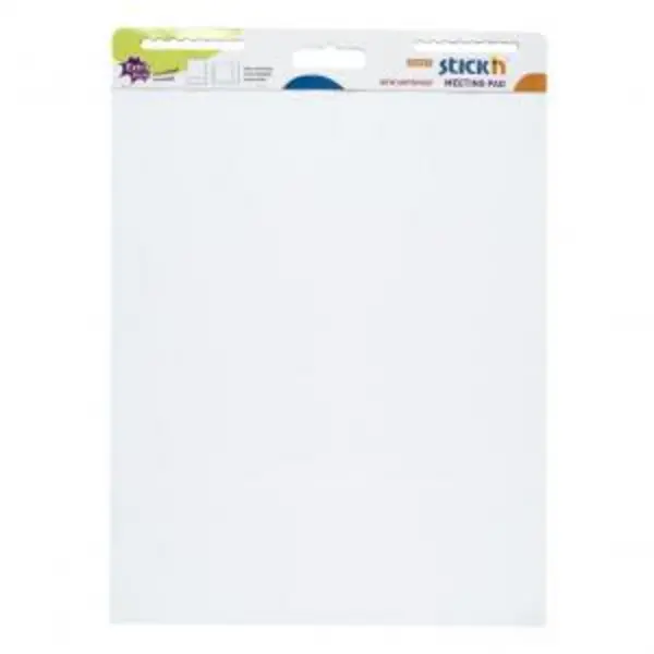 Image of ValueX Flipchart Meeting Pad Extra Sticky 792x635mm 30 Sheets Per Pad EXR11465HP