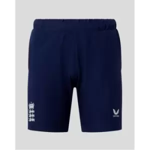 Image of Castore England Travel Shorts Mens - Blue