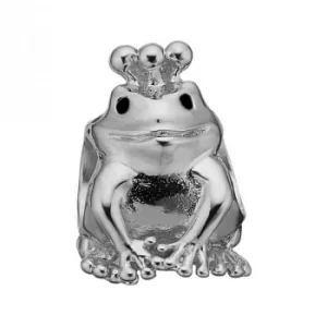 Image of Ladies Christina Sterling Silver Topaz Frog Bead Charm
