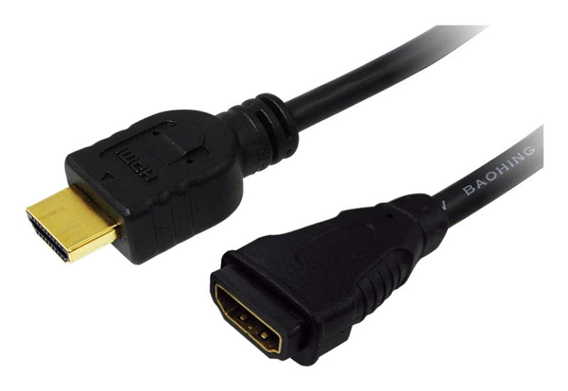 Image of LogiLink HDMI/HDMI. 2.0m HDMI cable 2m HDMI Type A (Standard) Black