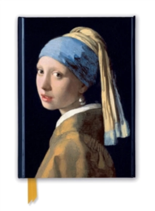 Image of Johannes Vermeer: Girl with a Pearl Earring (Foiled Journal) Notebook / blank book