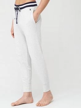 Image of Polo Ralph Lauren Contrast Waistband Lounge Pants - English Heather, Size S, Men