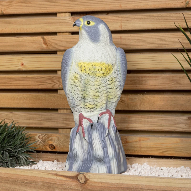 Image of 41cm Large Outdoor Plastic Falcon Bird Deterrent