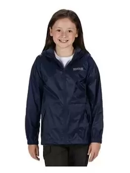 Image of Boys, Regatta Kids Pack-it III Waterproof Jacket - Navy, Dark Blue, Size 14 Years