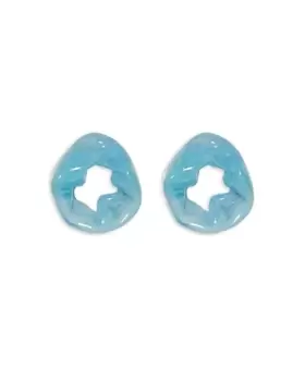 Image of Completedworks Scrunch Lilac Bio-Resin Earrings