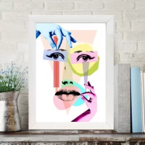 Image of BC1088184668 Multicolor Decorative Framed MDF Painting