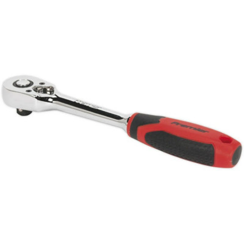 Image of Loops Pear-Head Ratchet Wrench - 3/8" Sq Drive - Flip Reverse - 48-Tooth Ratchet Multi