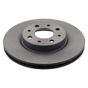 Image of Brake Disc 10617 by Febi Bilstein Front Axle Genuine OE - 1 Single