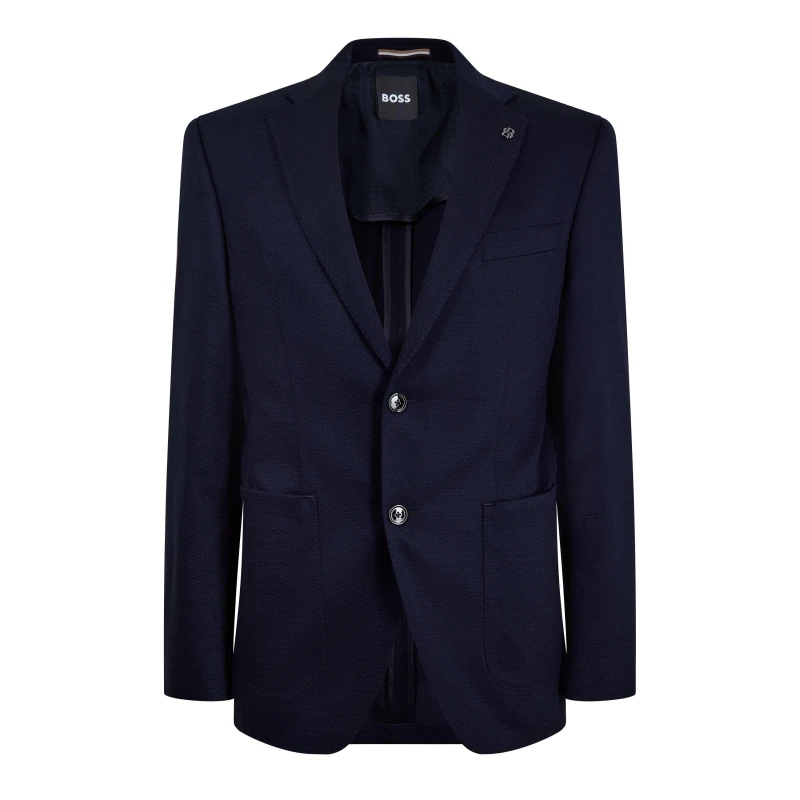 Image of Boss H-Janson-233 10262298 01 Suit Jacket Mens - Blue Blue M
