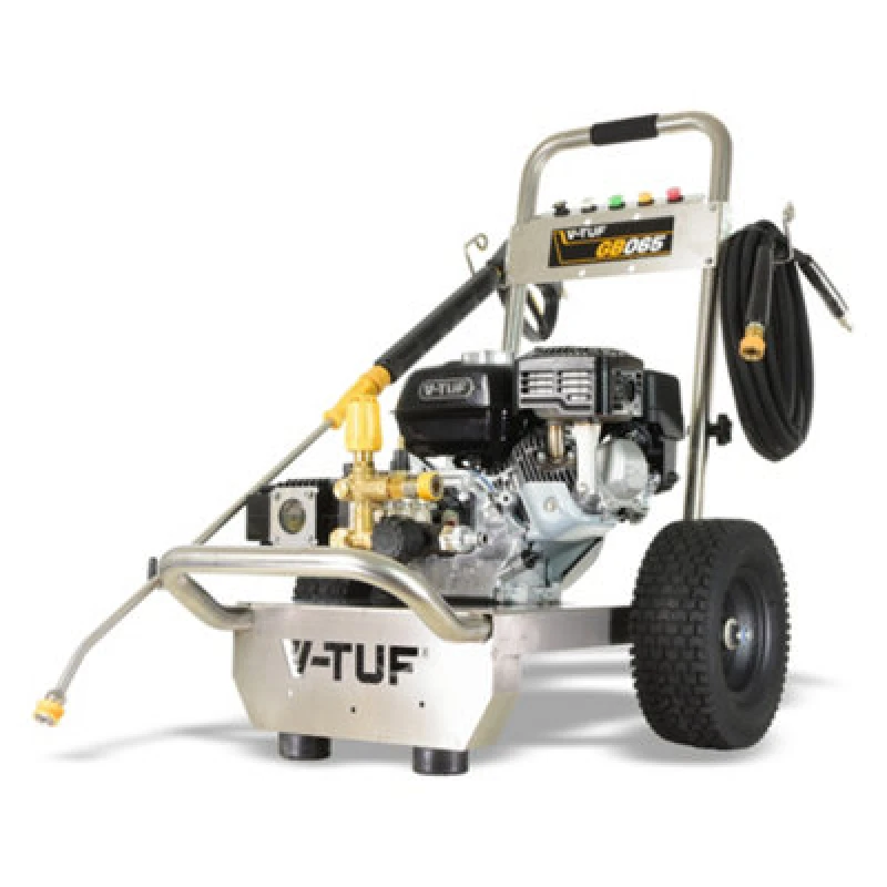 Image of V-TUF GB065 200BAR 12Lpm 6.5HP Honda Driven Petrol Pressure Washer With Gearbox