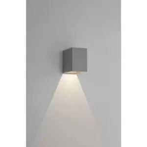 Image of Astro Oslo 100 - LED Outdoor Wall Light Textured Grey IP65