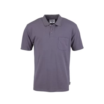 Image of Essential Grey Polo Shirt Comes with Pocket - Medium