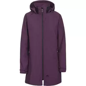 Image of Trespass Womens/Ladies Maeve Softshell Jacket (XXS) (Potent Purple Marl)