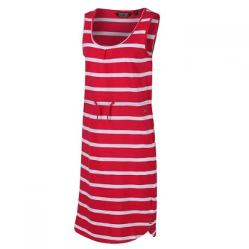 Image of Regatta Felixia Striped Dress - Virtual Pink