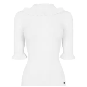 Image of Ted Baker Katella Knit Top - White
