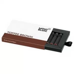 Image of Mont Blanc Toffee Brown Ink Cartridges